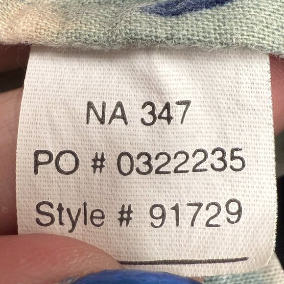 EUC Men's CHAPS RALPH LAUREN Hawaiian Palm Button Down Shirt Linen | Size L - Picture 7 of 7